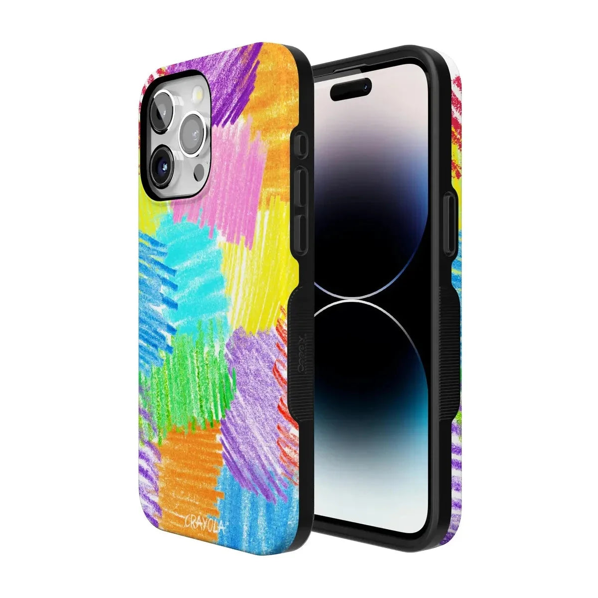 Scribble Me That | Crayola Rainbow Pencil Case iPhone Case Crayola