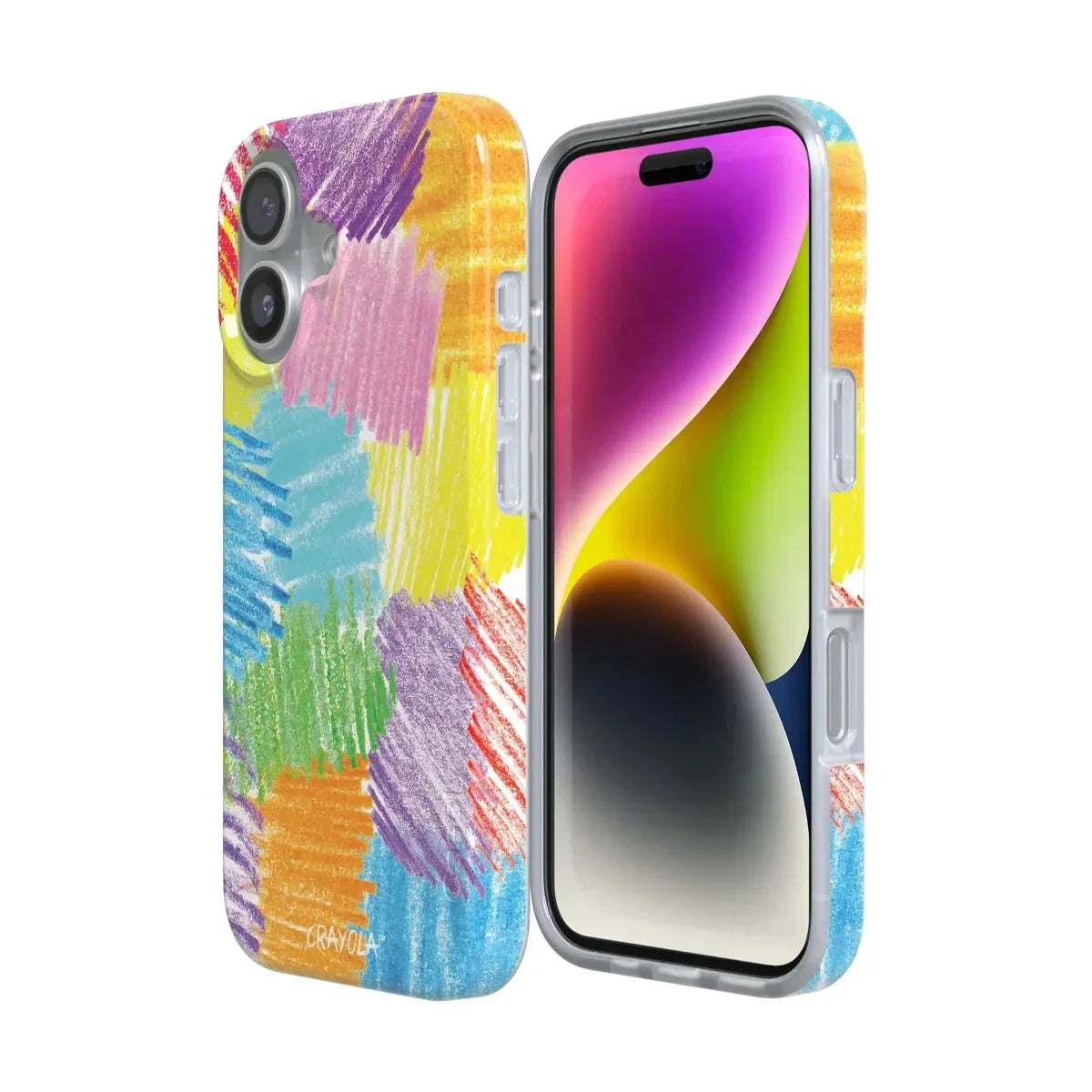Scribble Me That | Crayola Rainbow Pencil Case iPhone Case Crayola