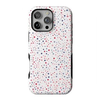 Seeing Stars | Red, White & Blue Case Phone Case Casetry Bold Flex + MagSafe® iPhone 16 Pro Max