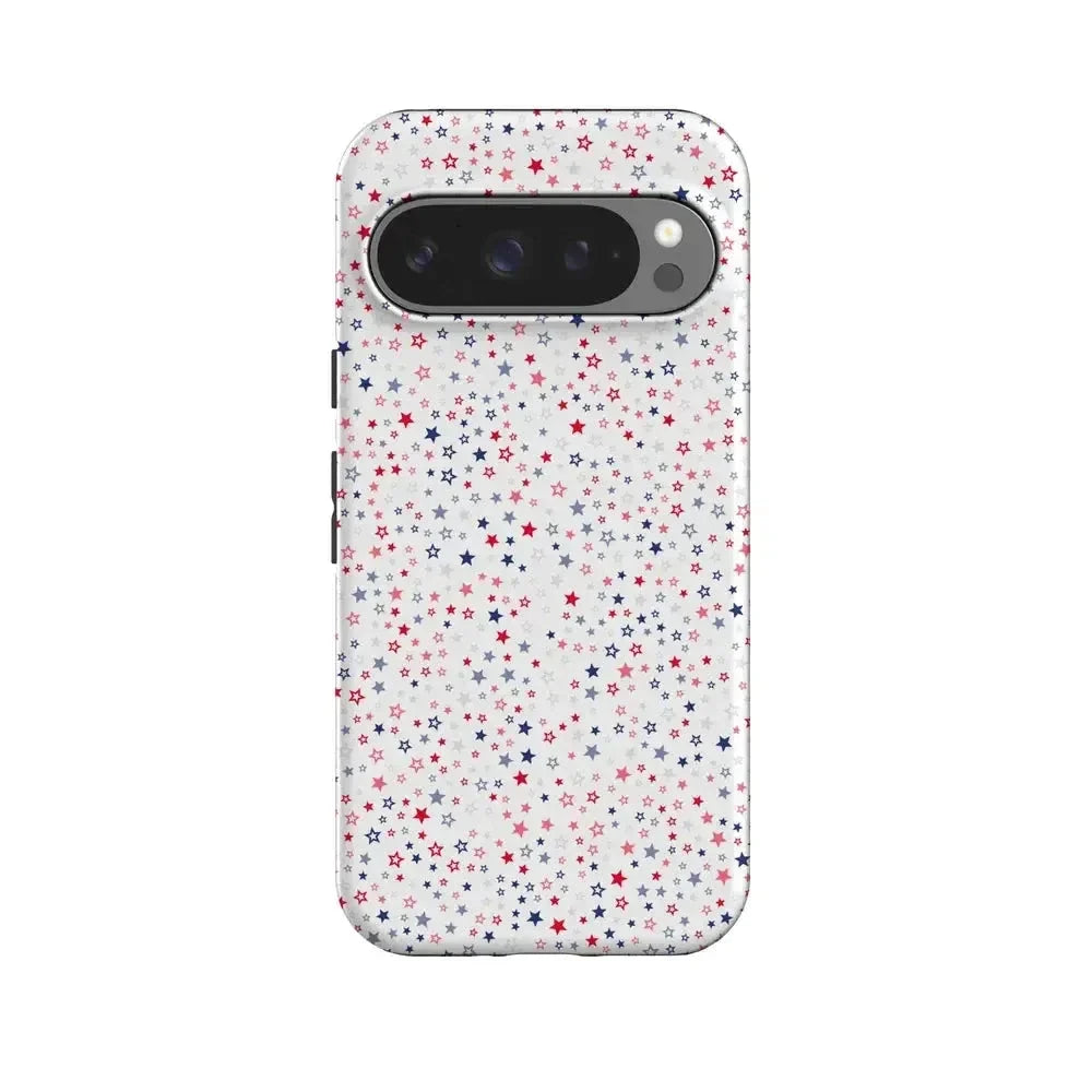Seeing Stars | Red, White & Blue Case Phone Case Casetry Essential + MagSafe® Google Pixel 10 Pro