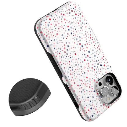 Seeing Stars | Red, White & Blue Case Phone Case Casetry