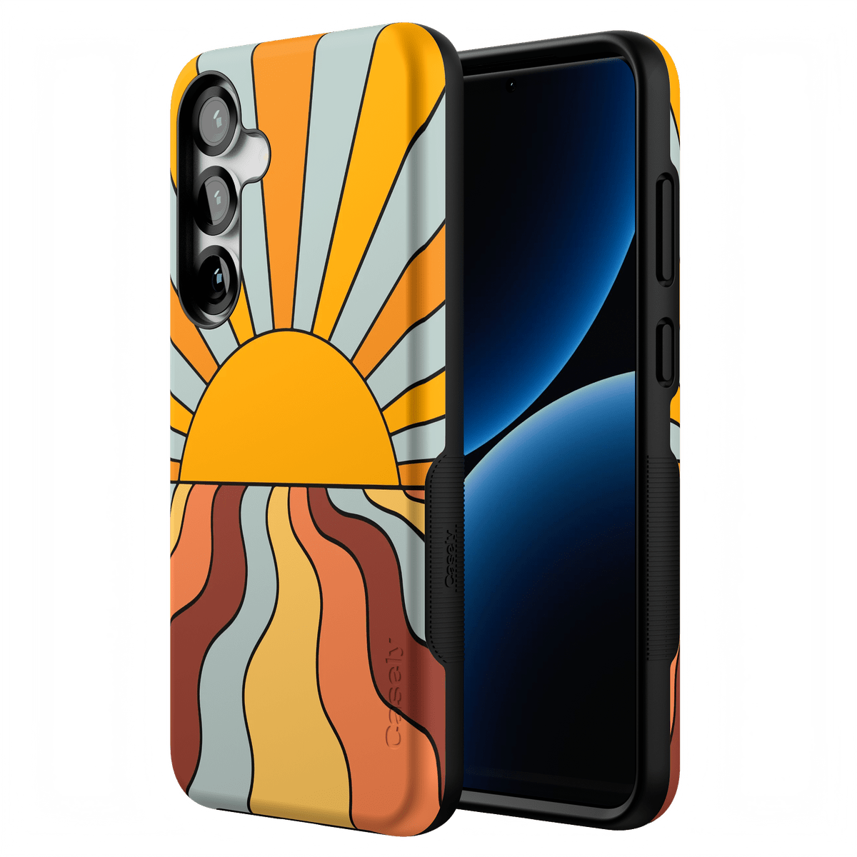 Shine On | Retro Sunset Case iPhone Case get.casely