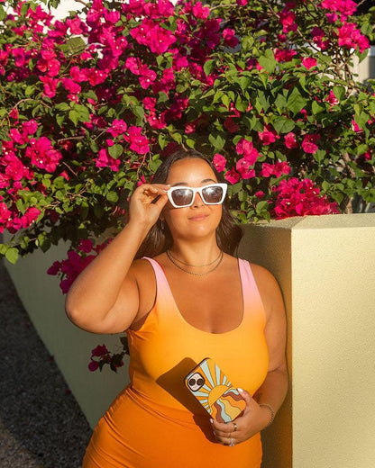 Shine On | Retro Sunset Case iPhone Case get.casely