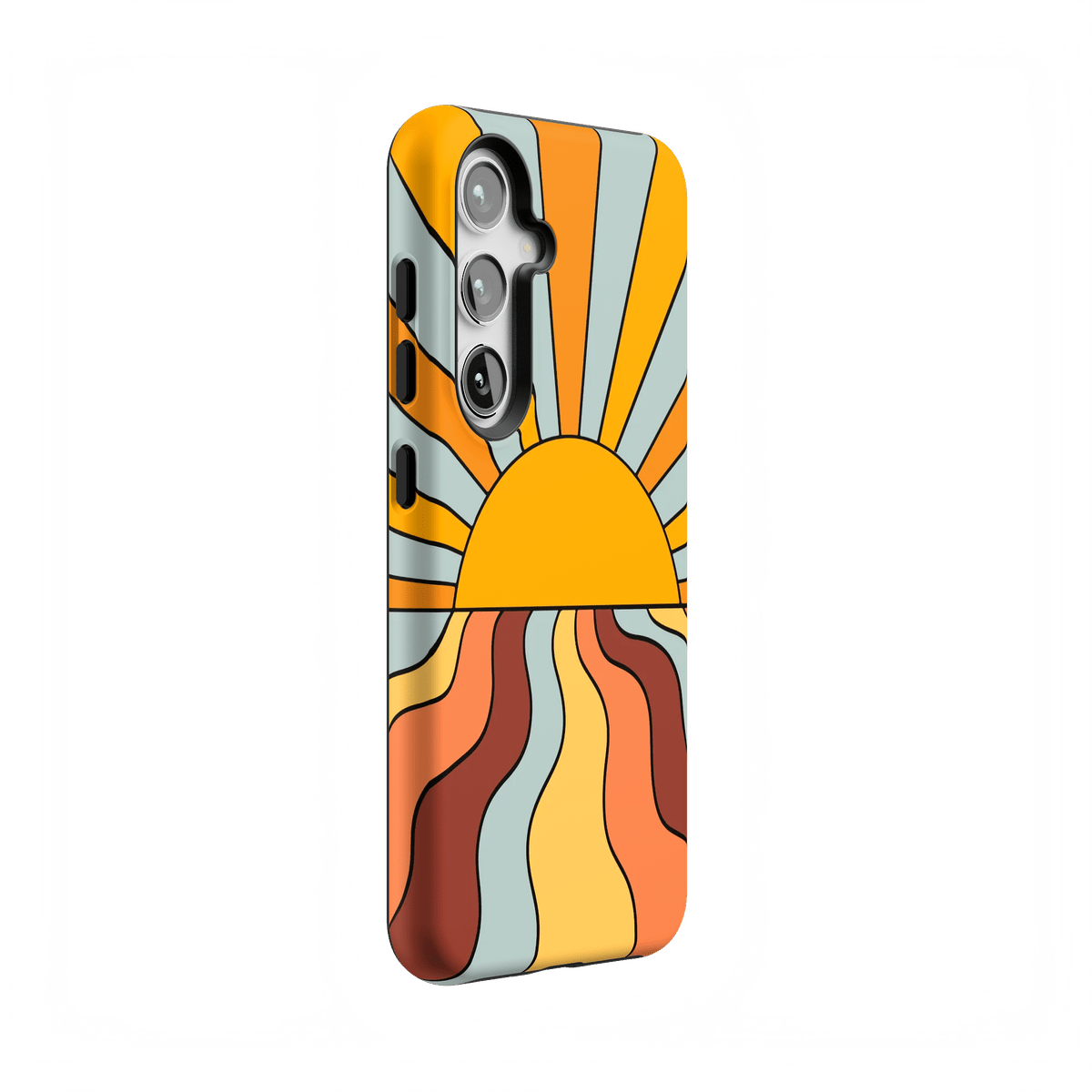 Shine On | Retro Sunset Case iPhone Case get.casely