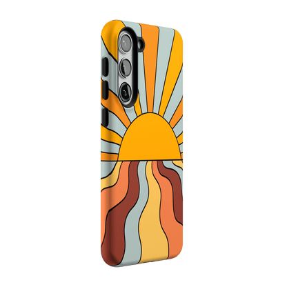 Shine On | Retro Sunset Case iPhone Case get.casely