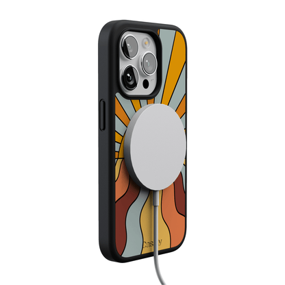 Shine On | Retro Sunset Case iPhone Case get.casely