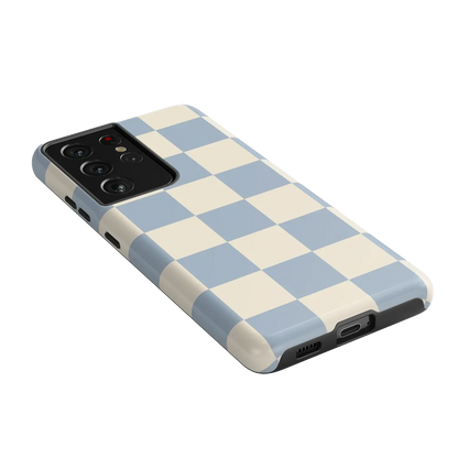 Fit Check | Light Blue Checkerboard Case