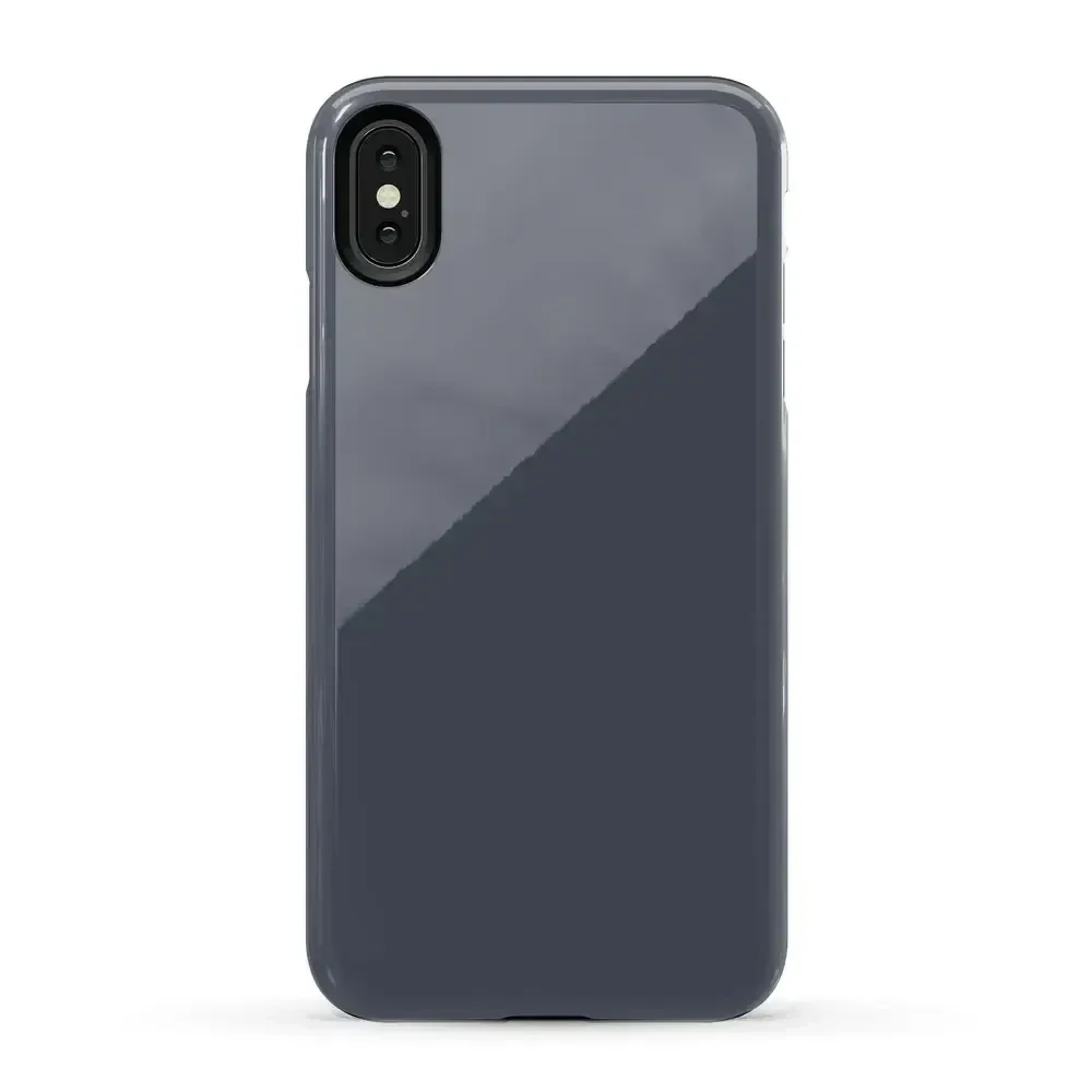 Slate Blue | The Boyfriend Collection Phone Case get.casely Essential iPhone XS Max