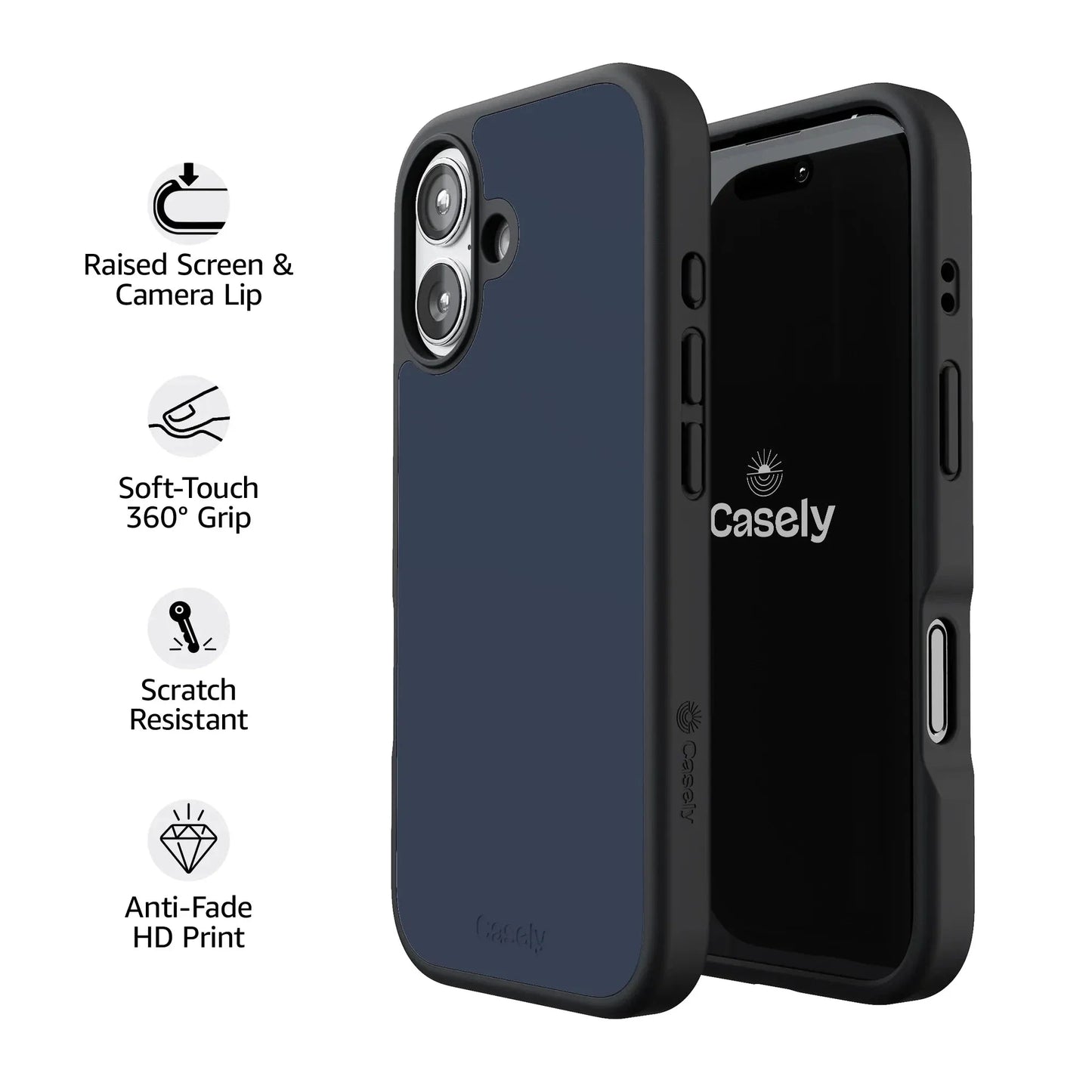 Slate Blue | The Boyfriend Collection Phone Case get.casely