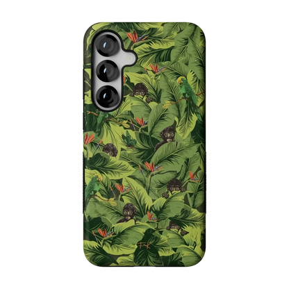 Sneaky Monkeys | Frida Kahlo Jungle Floral Case iPhone Case get.casely Bold Flex + MagSafe® Galaxy S26 Plus