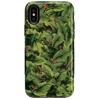 Sneaky Monkeys | Frida Kahlo Jungle Floral Case iPhone Case get.casely Bold iPhone XS Max