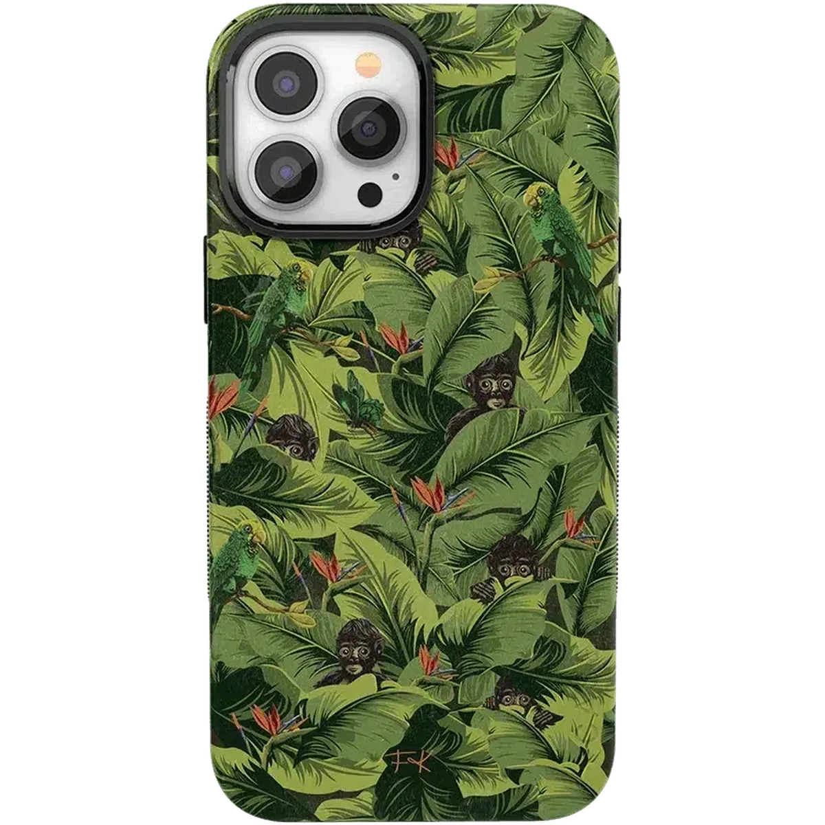 Sneaky Monkeys | Frida Kahlo Jungle Floral Case iPhone Case get.casely Bold + MagSafe® iPhone 13 Pro Max