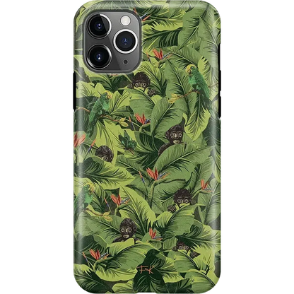 Sneaky Monkeys | Frida Kahlo Jungle Floral Case iPhone Case get.casely Classic iPhone 11 Pro Max