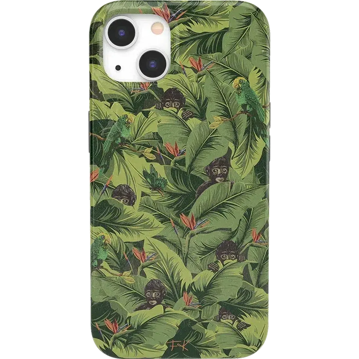 Sneaky Monkeys | Frida Kahlo Jungle Floral Case iPhone Case get.casely Classic iPhone 13 Mini