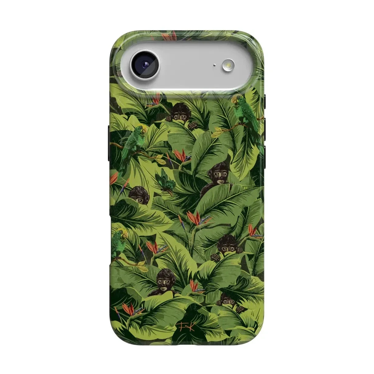 Sneaky Monkeys | Frida Kahlo Jungle Floral Case iPhone Case get.casely Classic + MagSafe® iPhone 17 Air