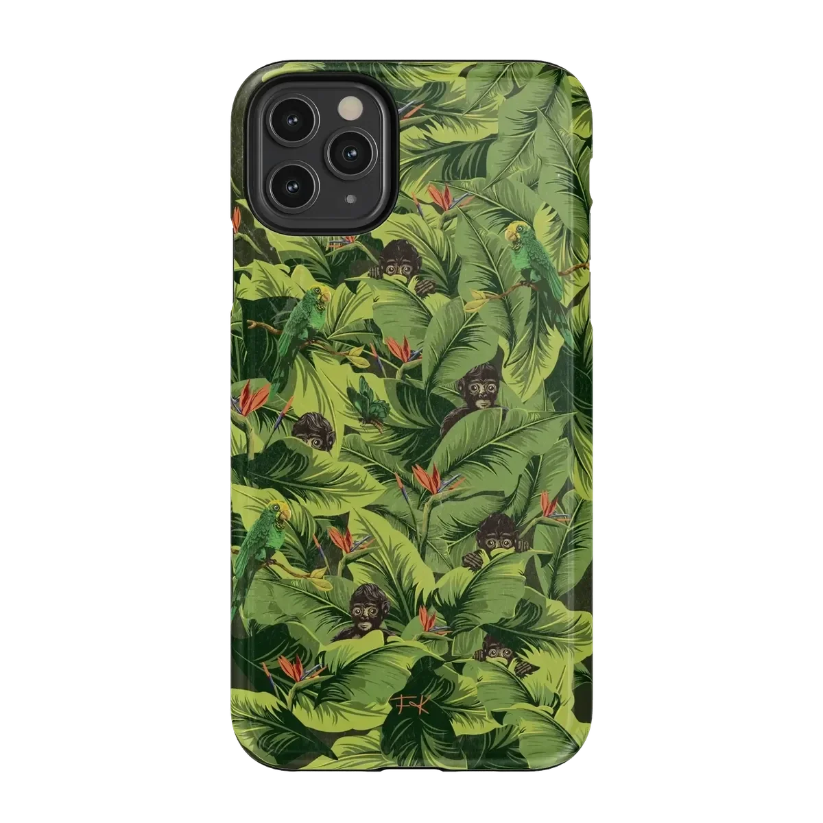 Sneaky Monkeys | Frida Kahlo Jungle Floral Case iPhone Case get.casely Essential iPhone 11 Pro Max