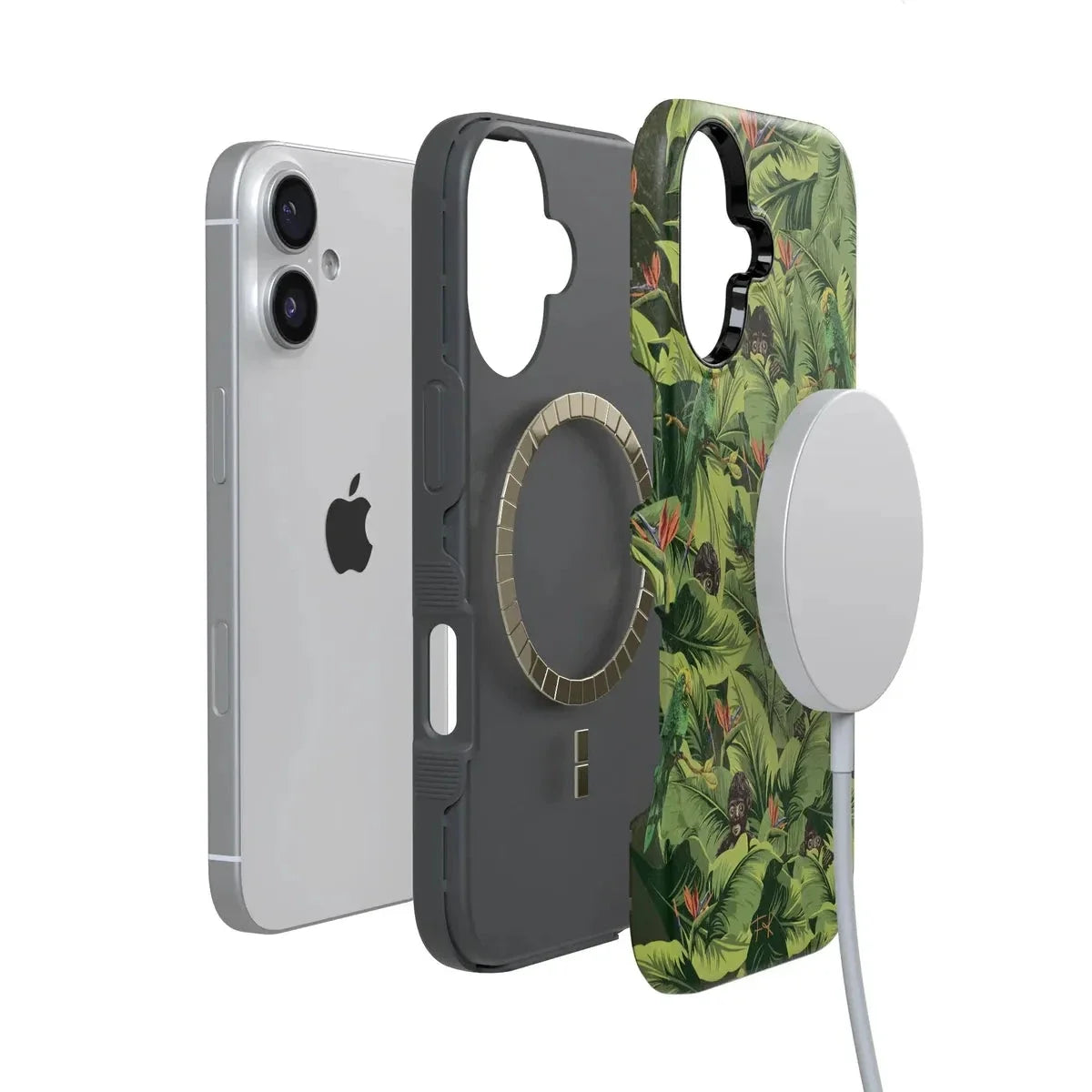 Sneaky Monkeys | Frida Kahlo Jungle Floral Case iPhone Case get.casely
