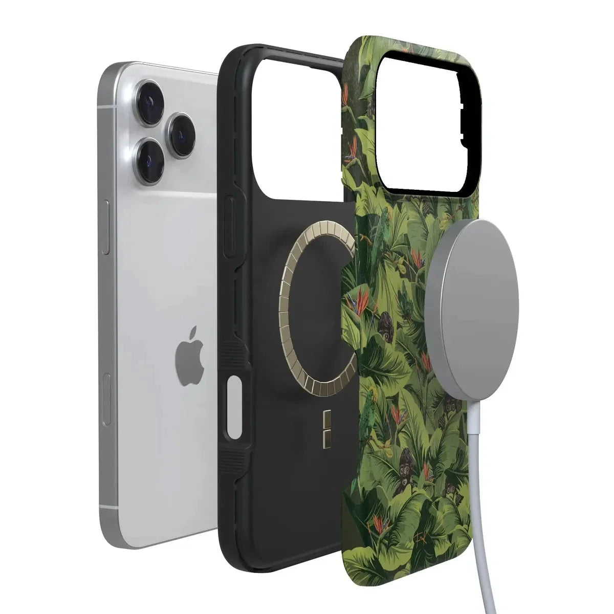 Sneaky Monkeys | Frida Kahlo Jungle Floral Case iPhone Case get.casely