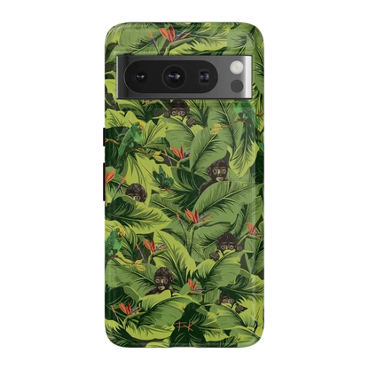 Sneaky Monkeys | Frida Kahlo Jungle Floral Case iPhone Case get.casely
