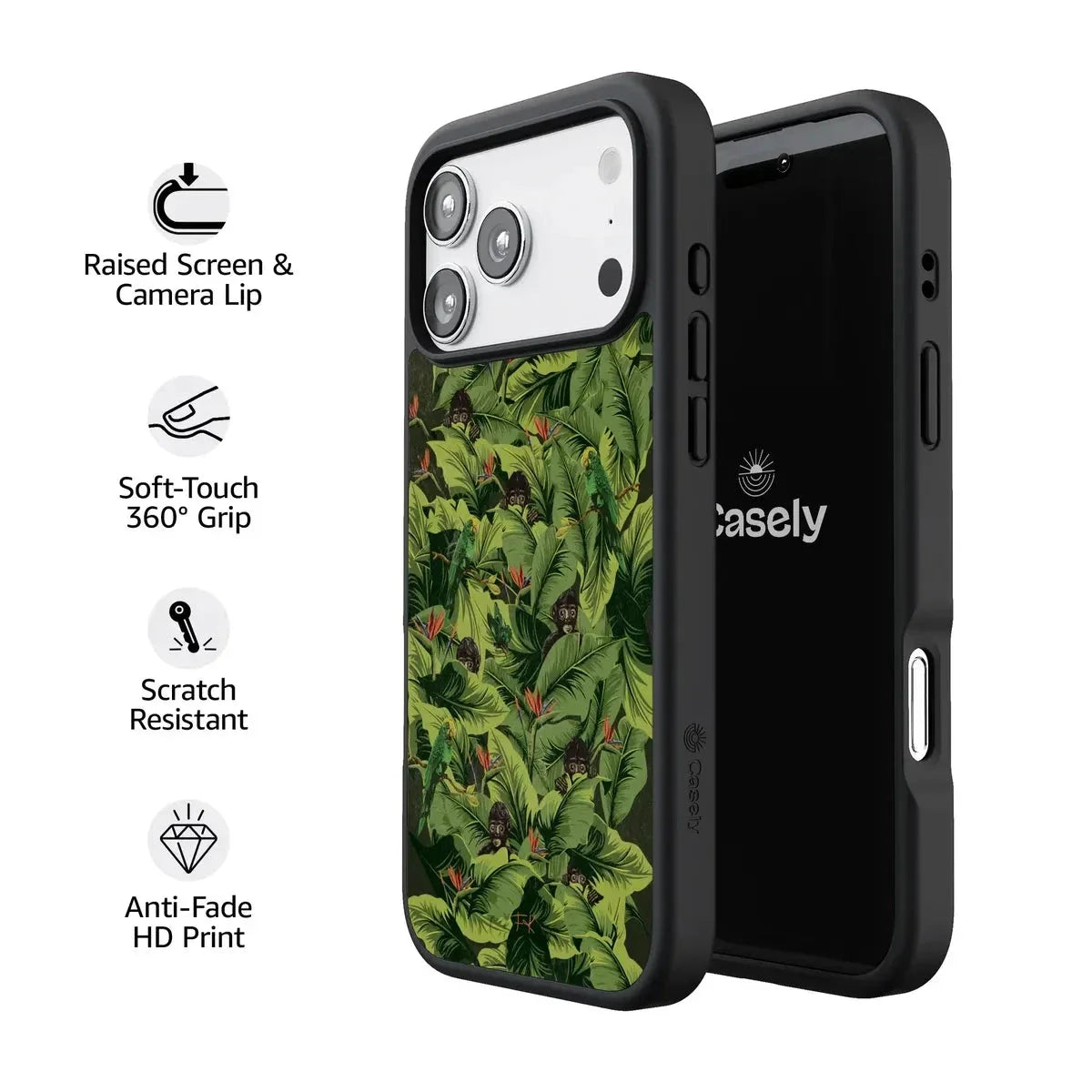 Sneaky Monkeys | Frida Kahlo Jungle Floral Case iPhone Case get.casely