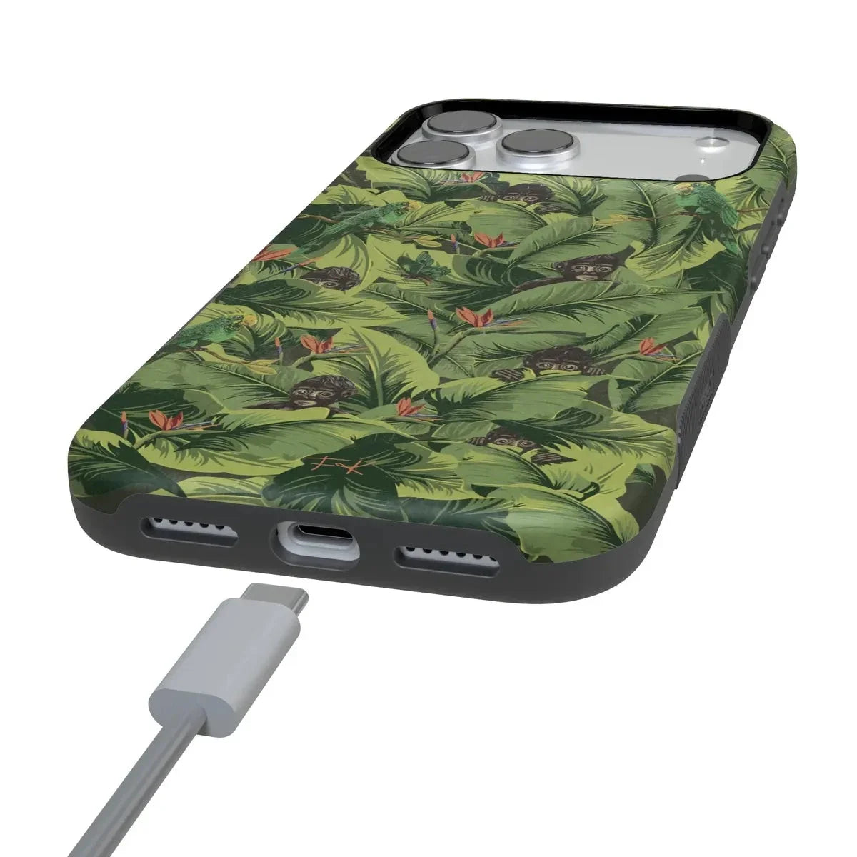 Sneaky Monkeys | Frida Kahlo Jungle Floral Case iPhone Case get.casely