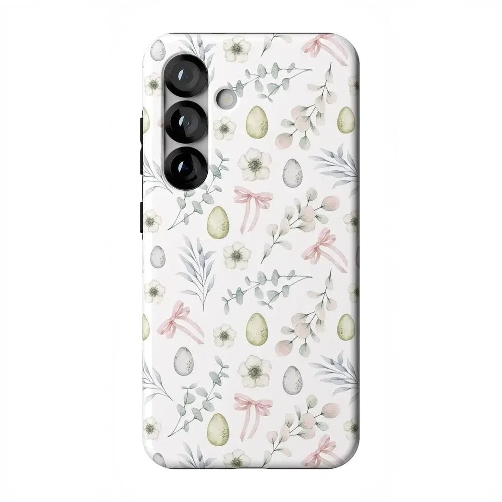 So Eggxtra | Spring Garden Case Phone Case Casetry Essential + MagSafe® Galaxy S25