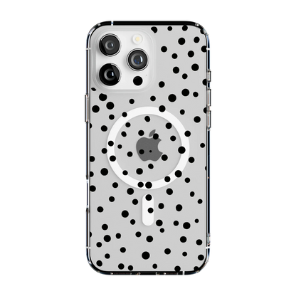Spot On | Dotted Animal Print Case iPhone Case get.casely Clear + MagSafe® iPhone 16 Pro Max