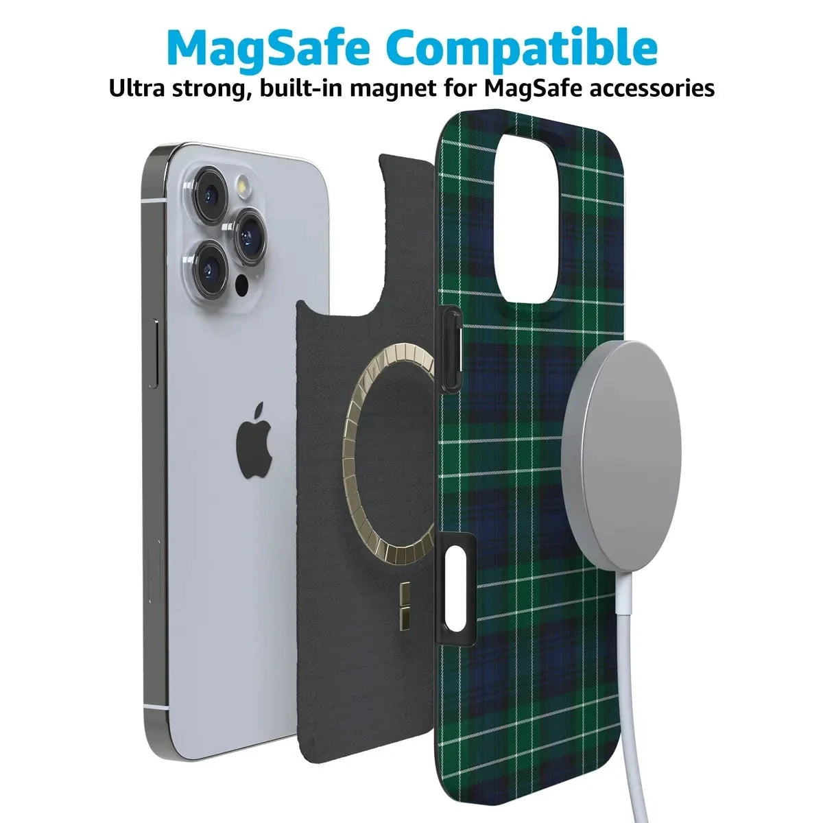 Spruce | Kitty and Vibe Holiday Case Phone Case Casetry