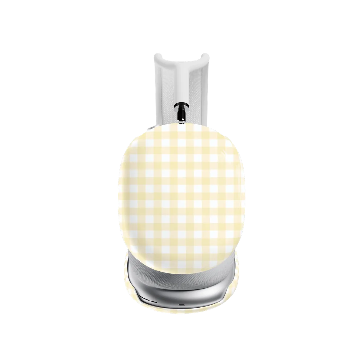 Pastel Picnic | Yellow Gingham AirPods Max Case