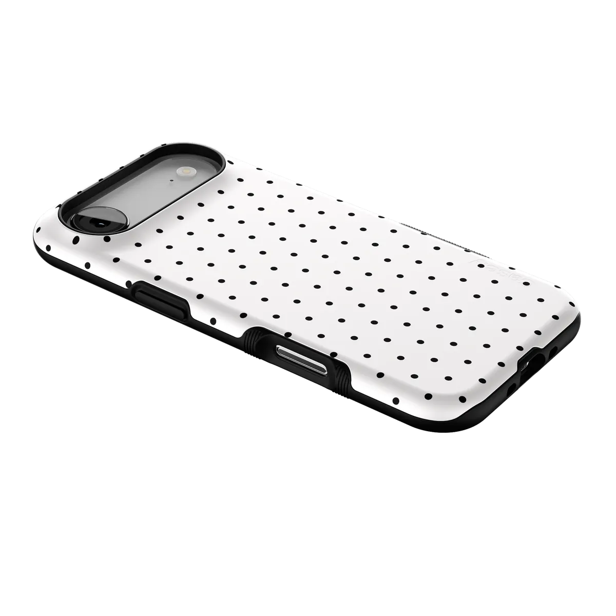 On the Dot | Black Polka Dot Case