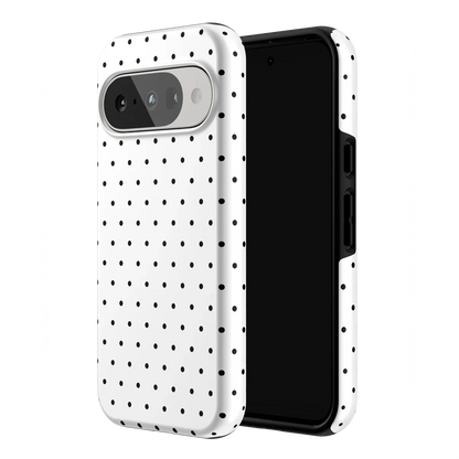 On the Dot | Black Polka Dot Case