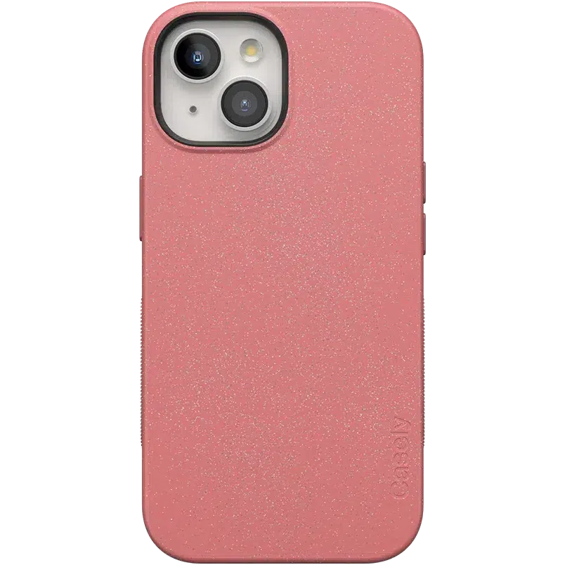 Starfish Wishes | Coral Pink Shimmer Case iPhone Case get.casely Bold + MagSafe® iPhone 15 Plus