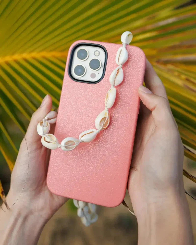 Starfish Wishes | Coral Pink Shimmer Case iPhone Case get.casely