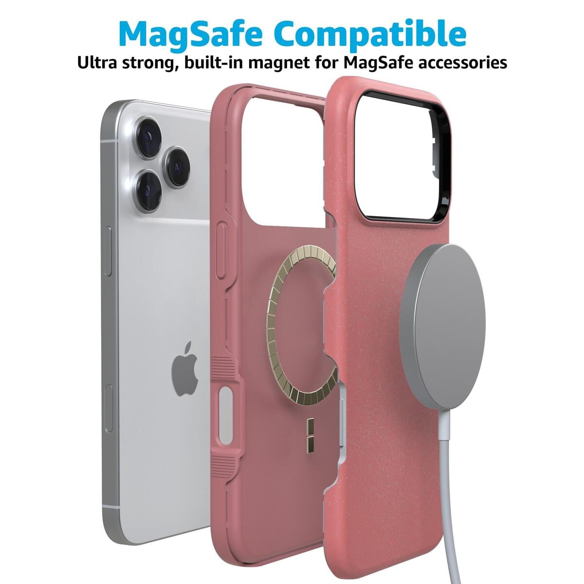 Starfish Wishes | Coral Pink Shimmer Case iPhone Case get.casely