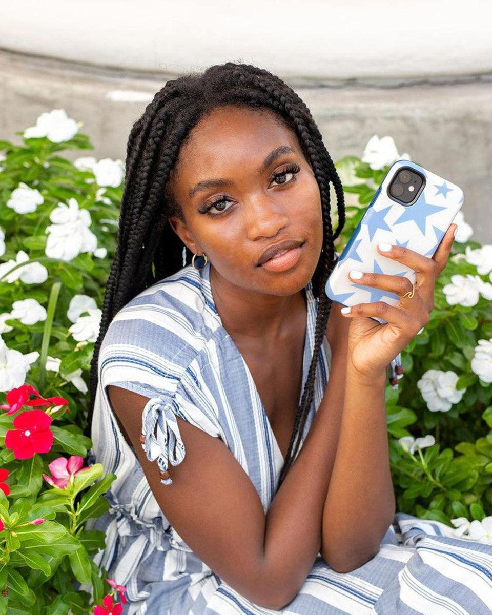 Stars Align | Blue & White Stars Samsung Case Samsung Case get.casely