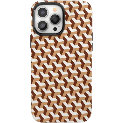 Step It Up | Abstract Geo Case iPhone Case get.casely Bold + MagSafe® iPhone 13 Pro Max