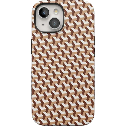 Step It Up | Abstract Geo Case iPhone Case get.casely Bold + MagSafe® iPhone 15 Plus