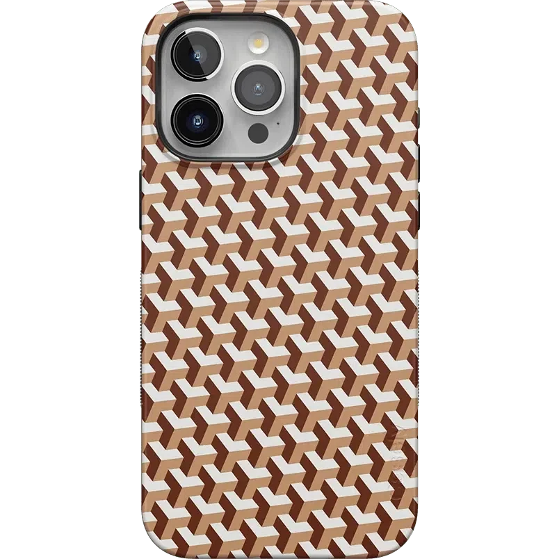 Step It Up | Abstract Geo Case iPhone Case get.casely Bold + MagSafe® iPhone 15 Pro Max