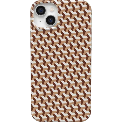 Step It Up | Abstract Geo Case iPhone Case get.casely Classic + MagSafe® iPhone 14 Plus
