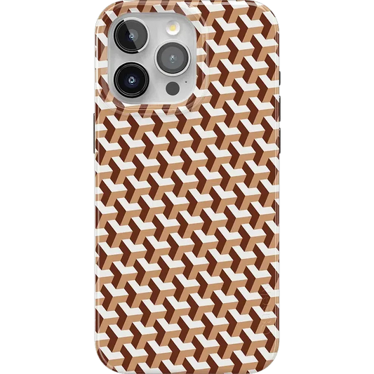 Step It Up | Abstract Geo Case iPhone Case get.casely Classic + MagSafe® iPhone 15 Pro Max