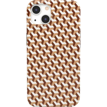 Step It Up | Abstract Geo Case iPhone Case get.casely Classic iPhone 13 Mini