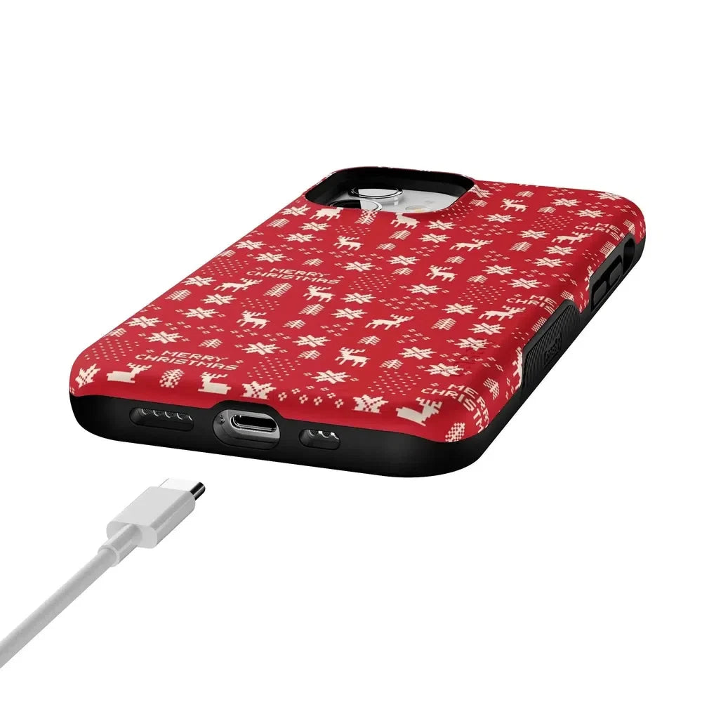 Stocking Stuffer | Christmas Knit Case Phone Case Casetry