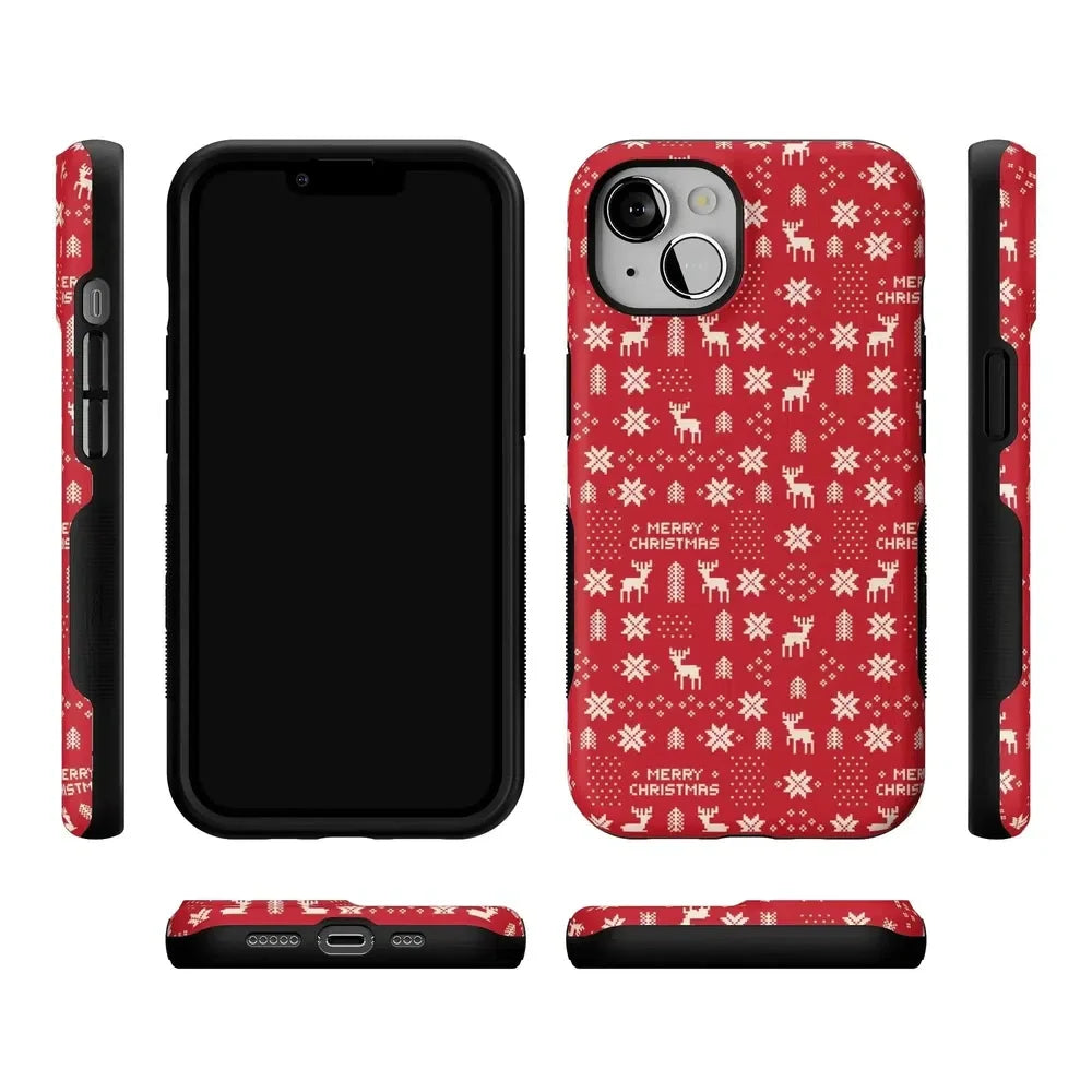 Stocking Stuffer | Christmas Knit Case Phone Case Casetry