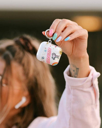 Stuck on U | Festival Sticker Floral AirPods Case AirPods Case get.casely