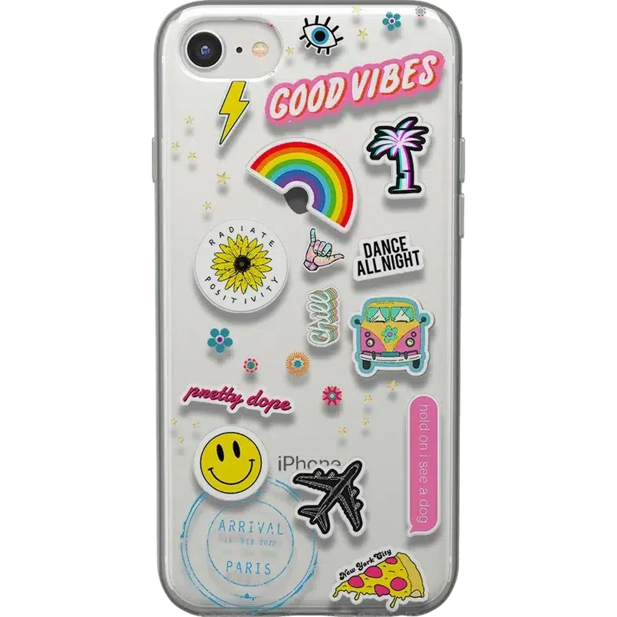 Stuck on U | Festival Sticker Floral Case iPhone Case get.casely Classic iPhone 6/7/8