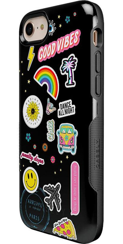 Stuck on U | Festival Sticker Floral Case iPhone Case get.casely