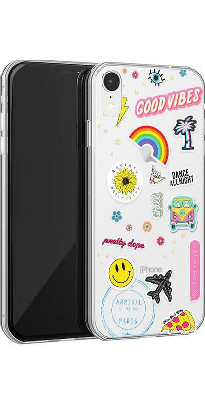 Stuck on U | Festival Sticker Floral Case iPhone Case get.casely