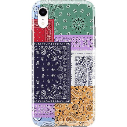 Swatch It Up | Patchwork Bandana Case iPhone Case get.casely Classic iPhone XR