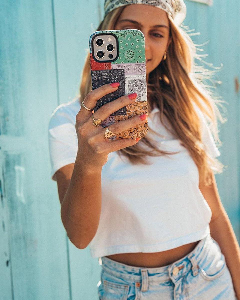 Swatch It Up | Patchwork Bandana Case iPhone Case get.casely