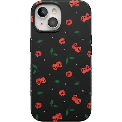 Sweet Revenge | Cherry Skulls Case Phone Case Casetry Bold Flex + MagSafe® iPhone 15 Plus